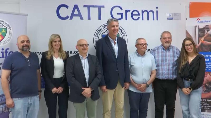 L'alcalde de Badalona visita les instal·lacions d'AEMIFESA: 'col·laborar en tot allò que sigui necessari'
