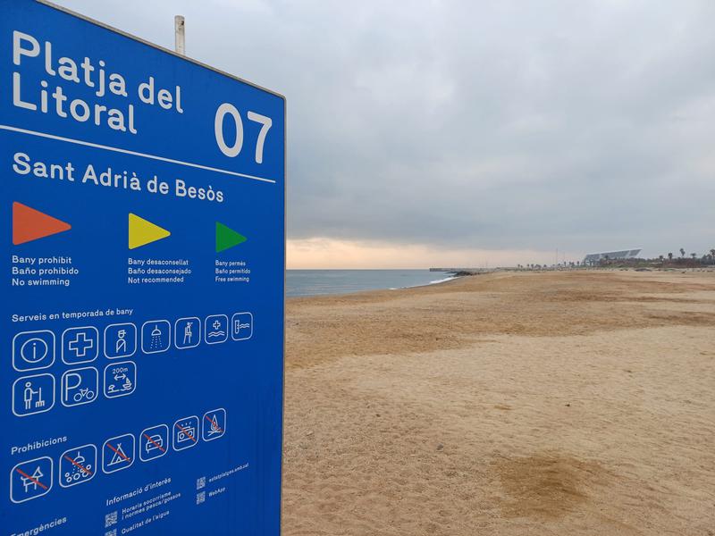 Platja del Litoral Sant Adrià de Besòs