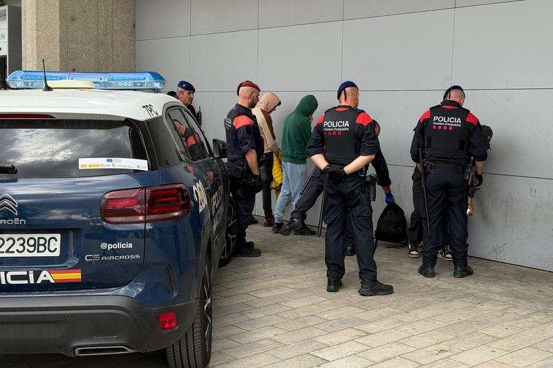 10 detinguts a Badalona en un operatiu contra la multireincidència
