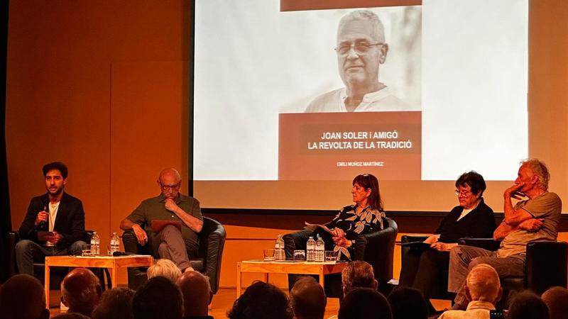 Presentada la biografia de Joan Soler i Amigó al Museu de Badalona