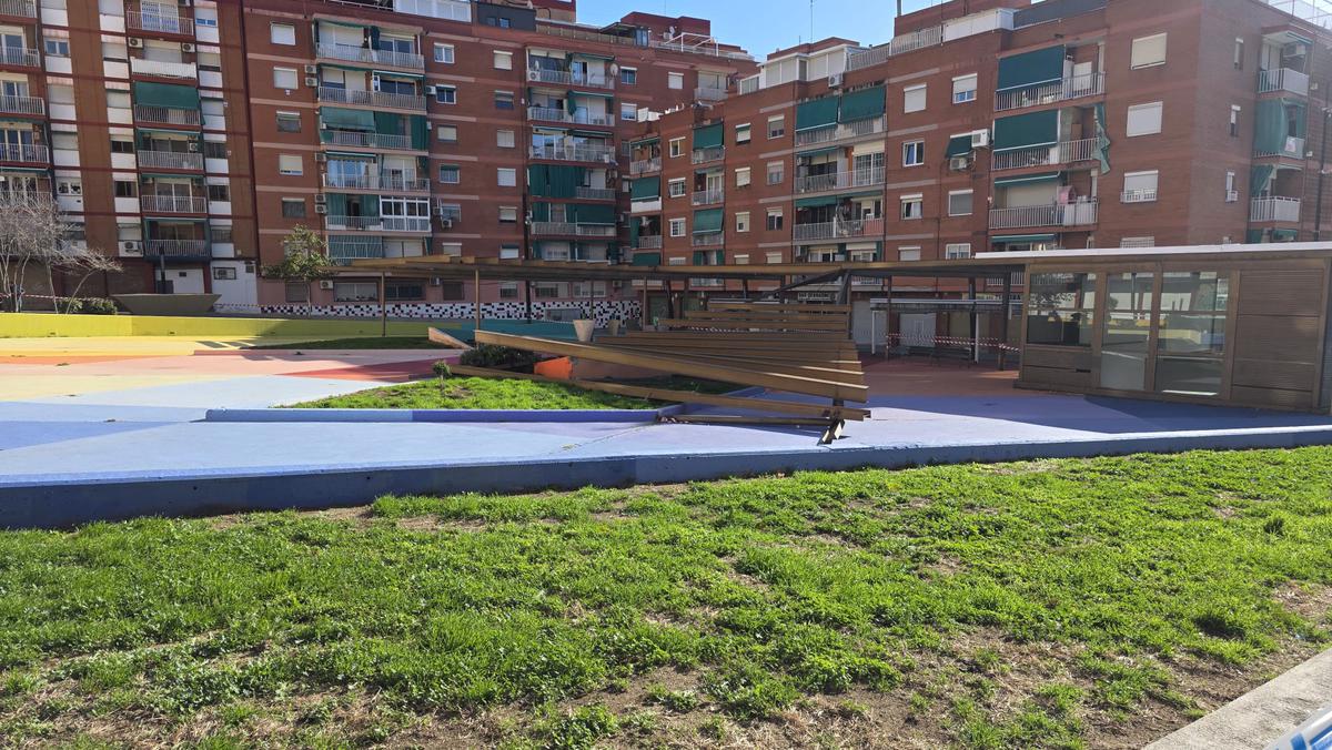 Pèrgola vent Sant Mori Llefià