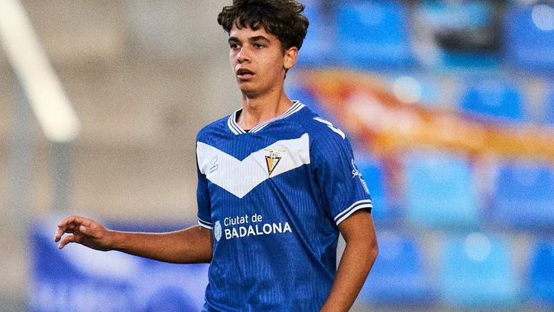 Dani Rocafull, amb moltes ganes de menjar-se el món i triomfar en el futbol
