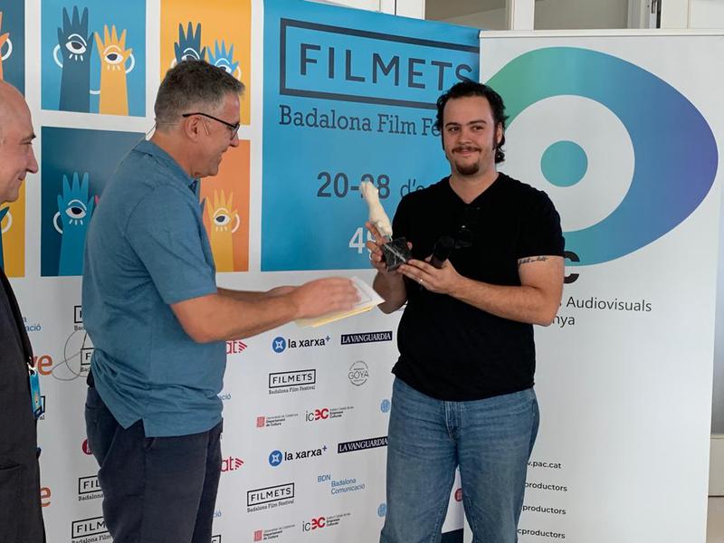 El productor Alberto Gallego s'endú el premi PAC per 'De Nit' atorgat pels Productors Audiovisuals de Catalunya i FILMETS