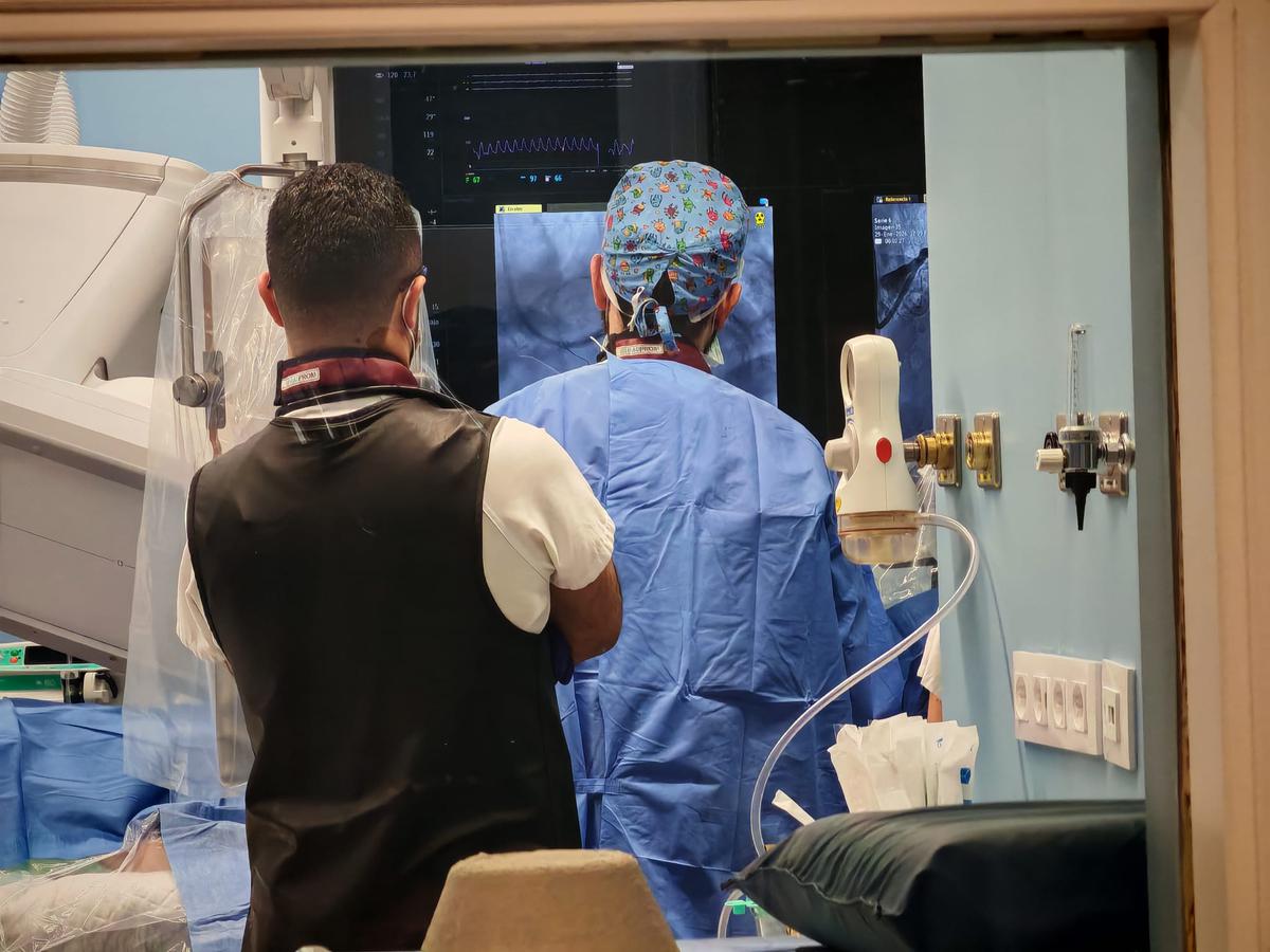 Codi Infart Hospital Germans Trias i Pujol HGTP quiròfan 3