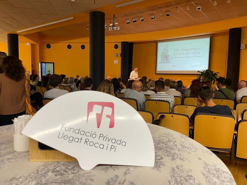 La Fundació Roca i Pi destaca la necessitat d'enfortir els vincles amb persones en risc d'exclusió social en el seu acte anual 