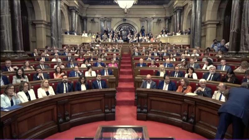 Josep Rull és el nou president del Parlament en una cambra amb presència badalonina
 