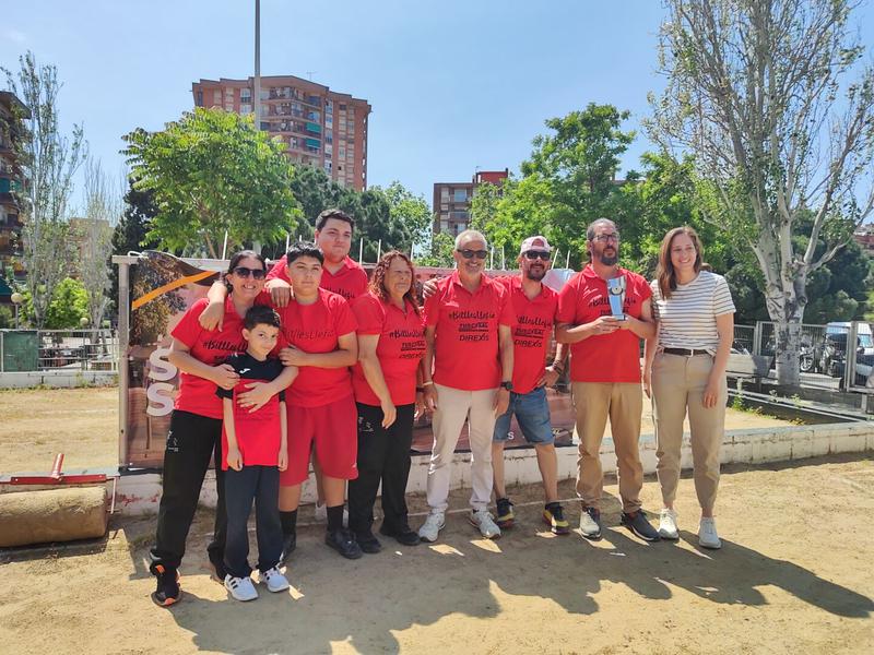 Les Termites de Llefià certifiquen el seu ascens a la primera categoria de Bitlles Catalanes