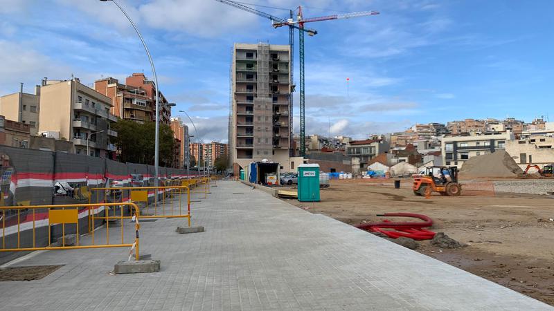 La nova Rambla Sant Joan serà una realitat abans de l'estiu de 2026