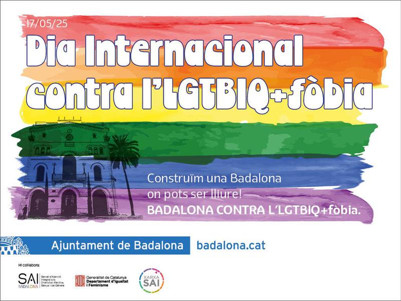 Actes del Dia internacional contra l'LGTBIfòbia d'aquest 17 de maig