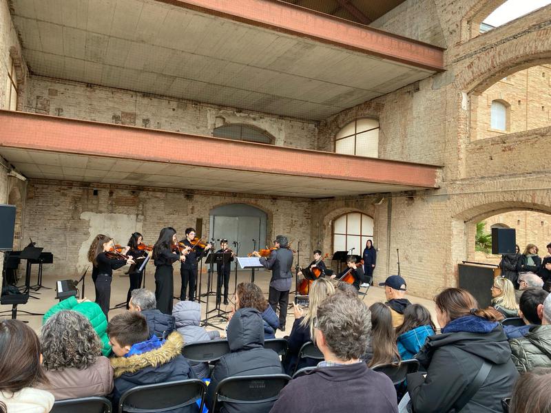 El Conservatori celebra les portes obertes a la CACI com a primer tast de la Ciutat de la Música