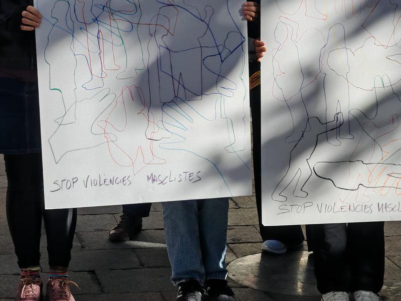 CCOO 25N plaça de la Vila