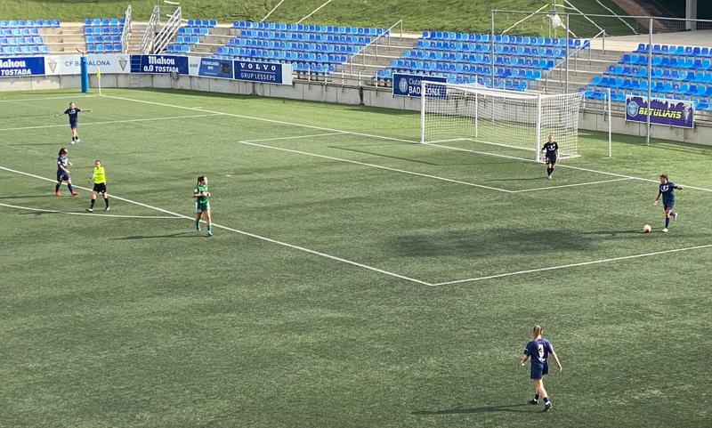 Victòria molt sofrida del Seagull Badalona contra el Cornellà (1-0)