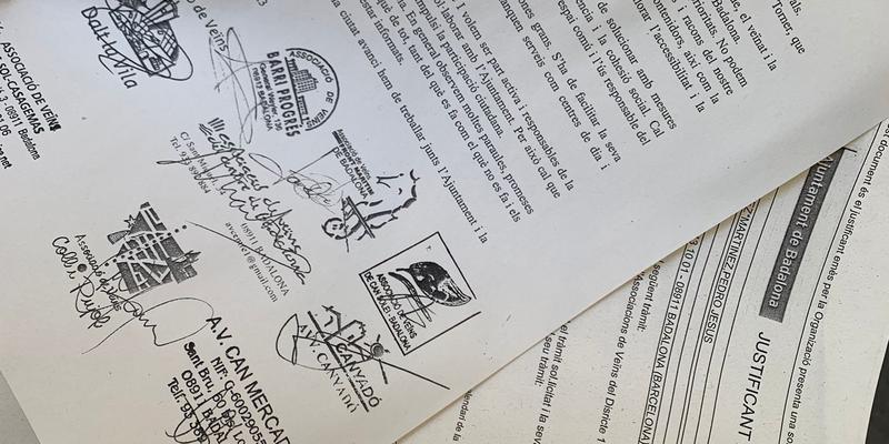El districte I registra un decàleg amb les deficiències que localitzen als seus barris