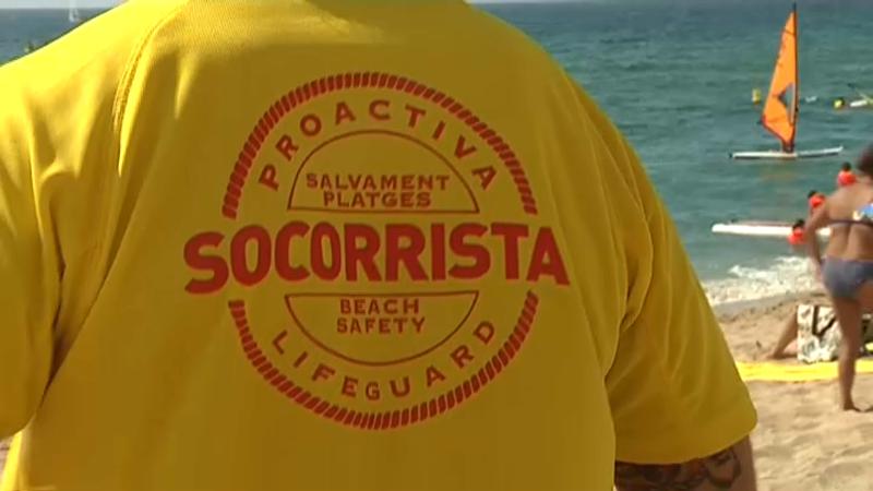 20 rescats i 24.000 intervencions a les platges de Badalona l'estiu passat