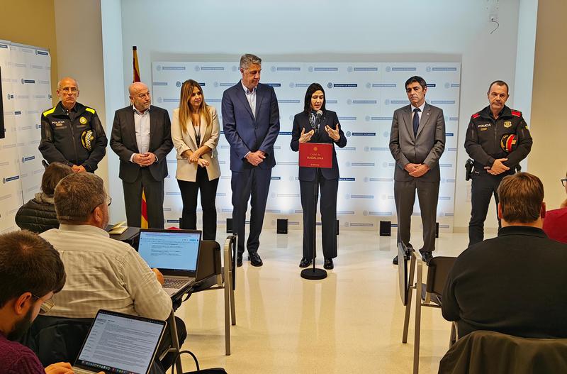 Parlon fa un balanç positiu de la seguretat a Badalona: &ldquo;Un increment de fets coneguts vol dir que hi ha eficàcia policial&rdquo;
