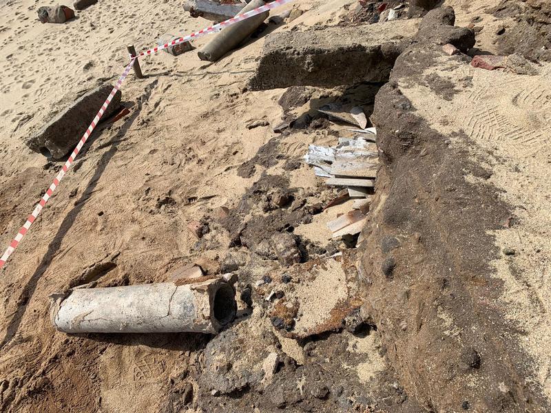 RESTES URALITA PLATJA