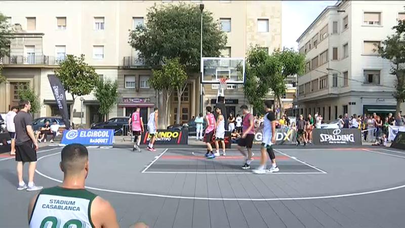 Torneig de bàsquet 3x3 reivindicatiu per a la millora de les pistes públiques urbanes de la ciutat