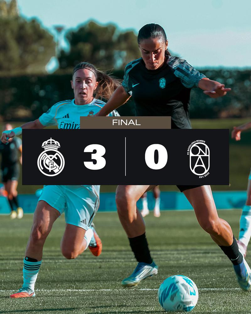 El Badalona Women naufraga a Madrid (3-0)