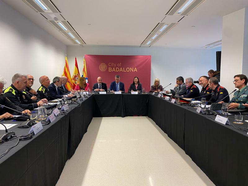 Parlon i Albiol confirmen una davallada dels fets delictius a Badalona