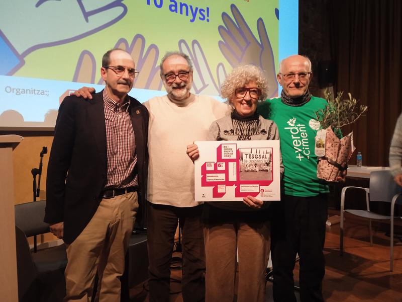 Defensem Ca l'Arnús rep el premi de Reconeixement Veïnal de la CONFAVC