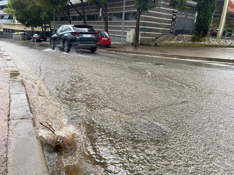 Tempestes intenses a Badalona sense grans afectacions
