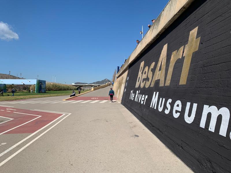 El riu Besòs serà l'escenari del museu d'art urbà més gran del món