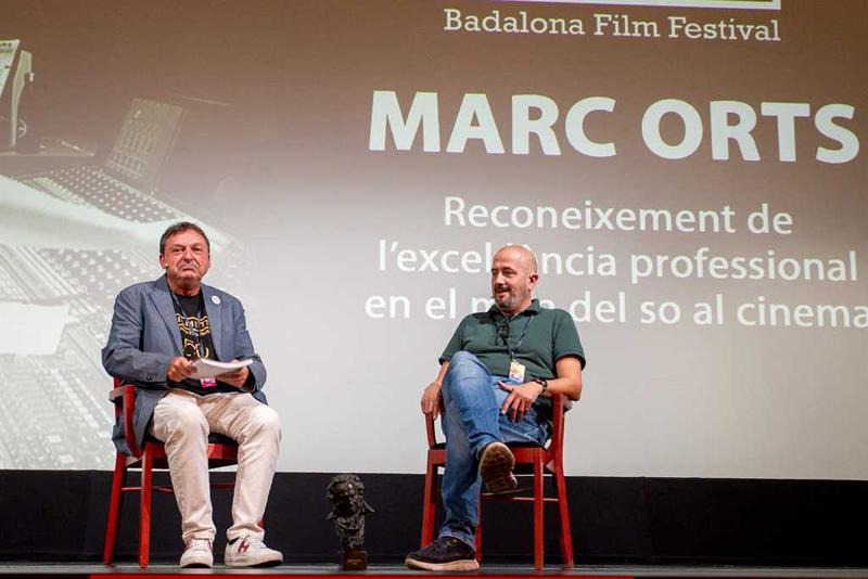 El Festival Filmets ret homenatge al tècnic de so badaloní Marc Orts