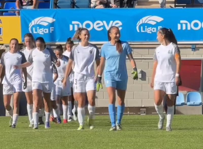 Empat a 1 del Badalona Women contra el Levante en un partit marcat pel VAR 