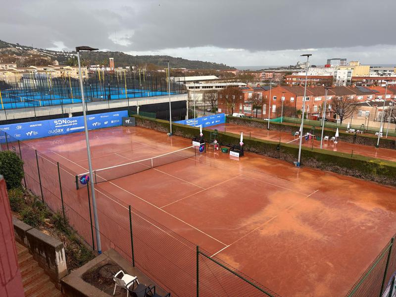 Ajornada a dilluns una semifinal i la final de  l'Audax Badalona Open
