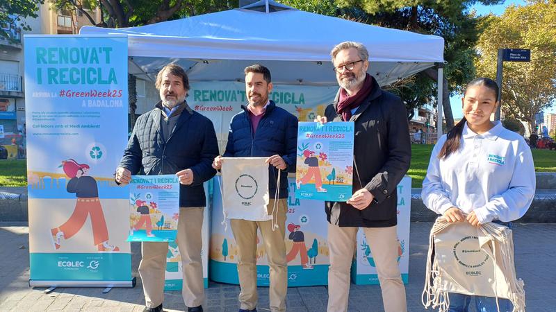 Badalona participa de la Green Week per fomentar el reciclatge