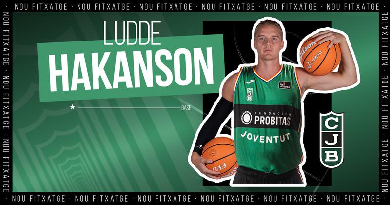 Ludde Hakanson, el tercer fitxatge de la Penya