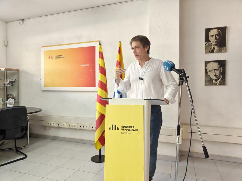 Esquerra Republicana qualifica de &ldquo;mandat fallit&rdquo; els dos anys de Garcia Albiol i fa una crida a una alternativa d'esquerres
 