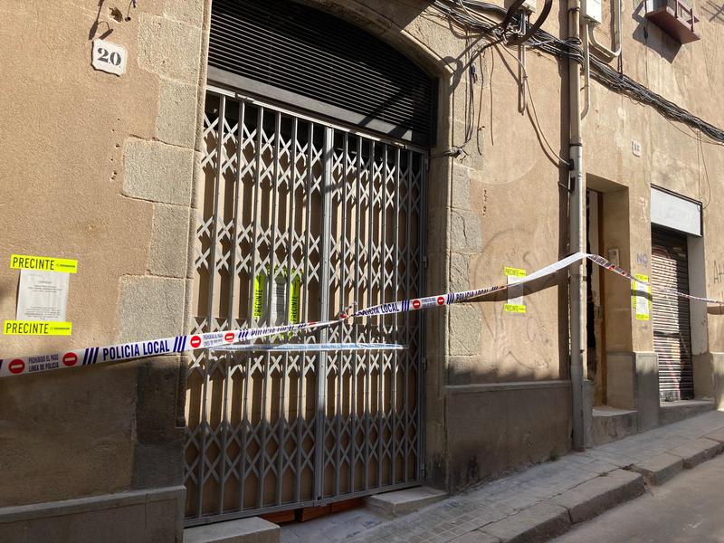 Precintades unes obres a Cal Fideuer, a Dalt la Vila