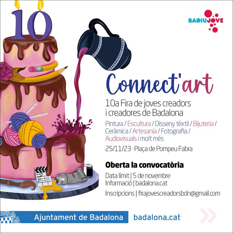 La 10a edició del Connectart tornarà a donar l'oportunitat als joves artistes d'exposar les seves obres