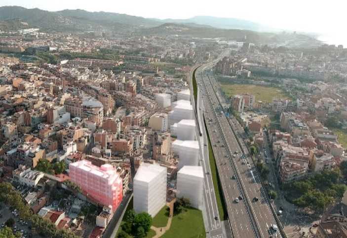 Pas endavant per urbanitzar el lateral de la C-31 a Sant Crist