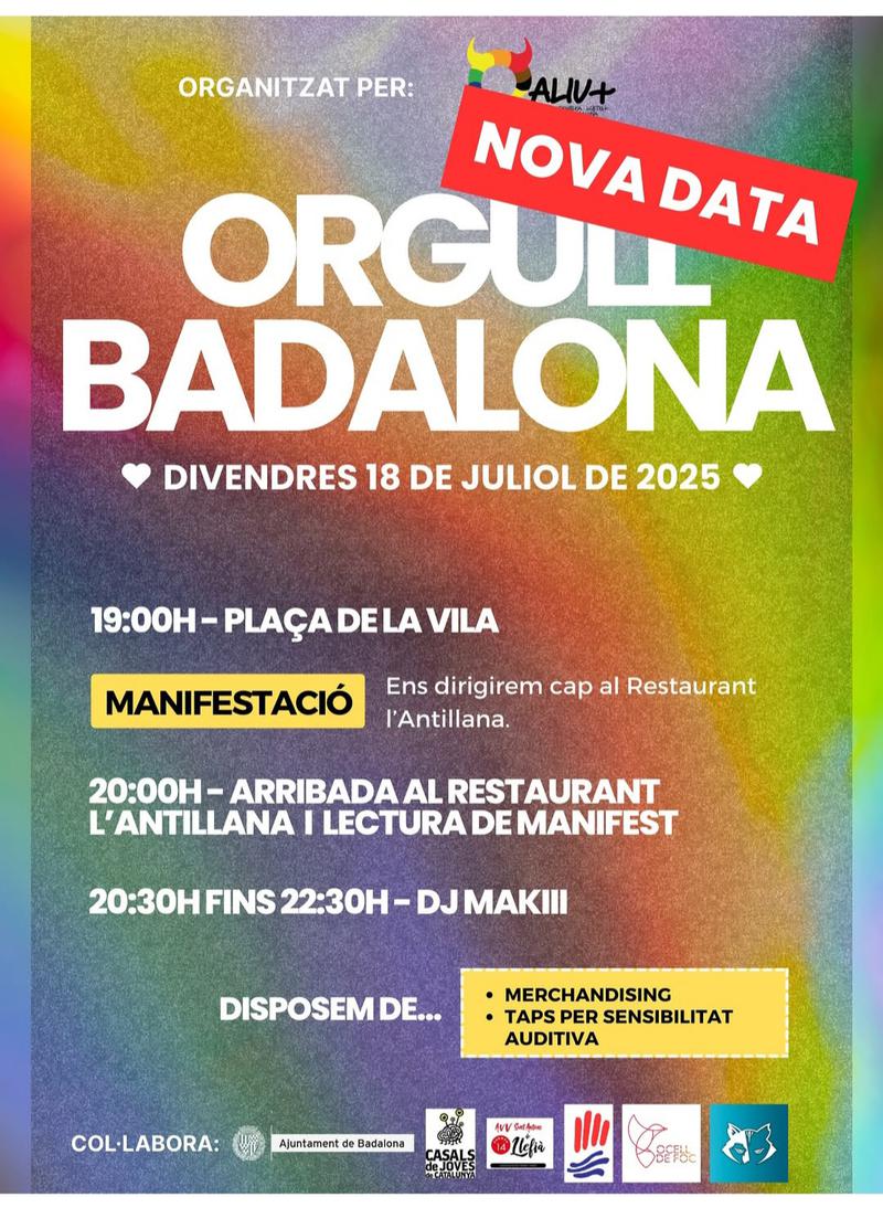 Qaliu Badalona obre una caixa de resistència per cobrir despeses de l'Orgull