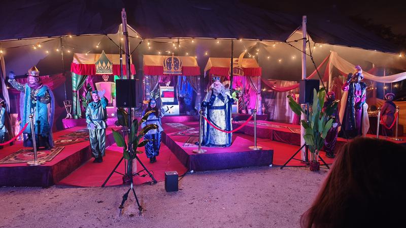 Els Reis d'Orient ja han plantat el seu campament a Badalona