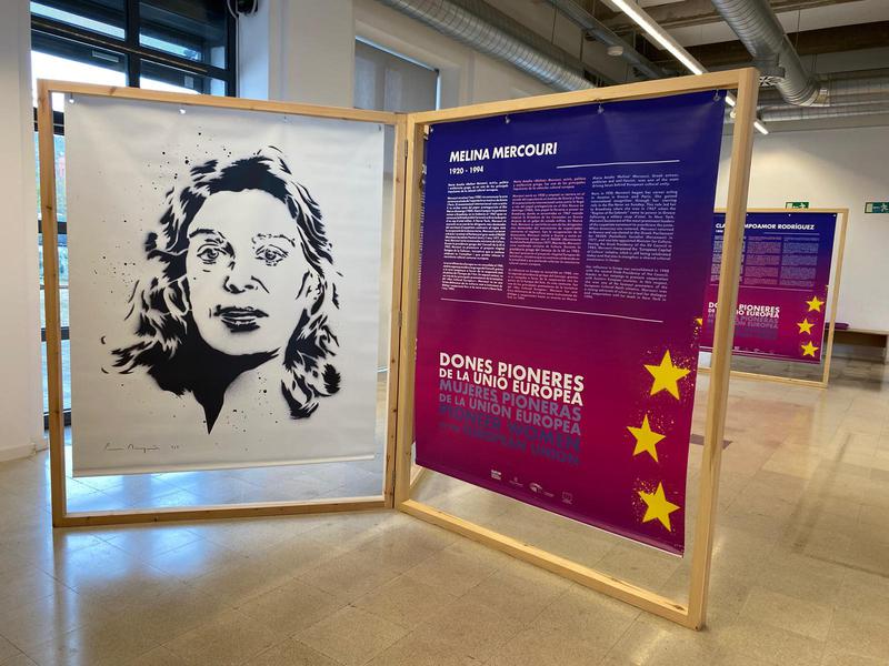 La CIBA inaugura l'exposició 'Dones pioneres de la Unió Europea'