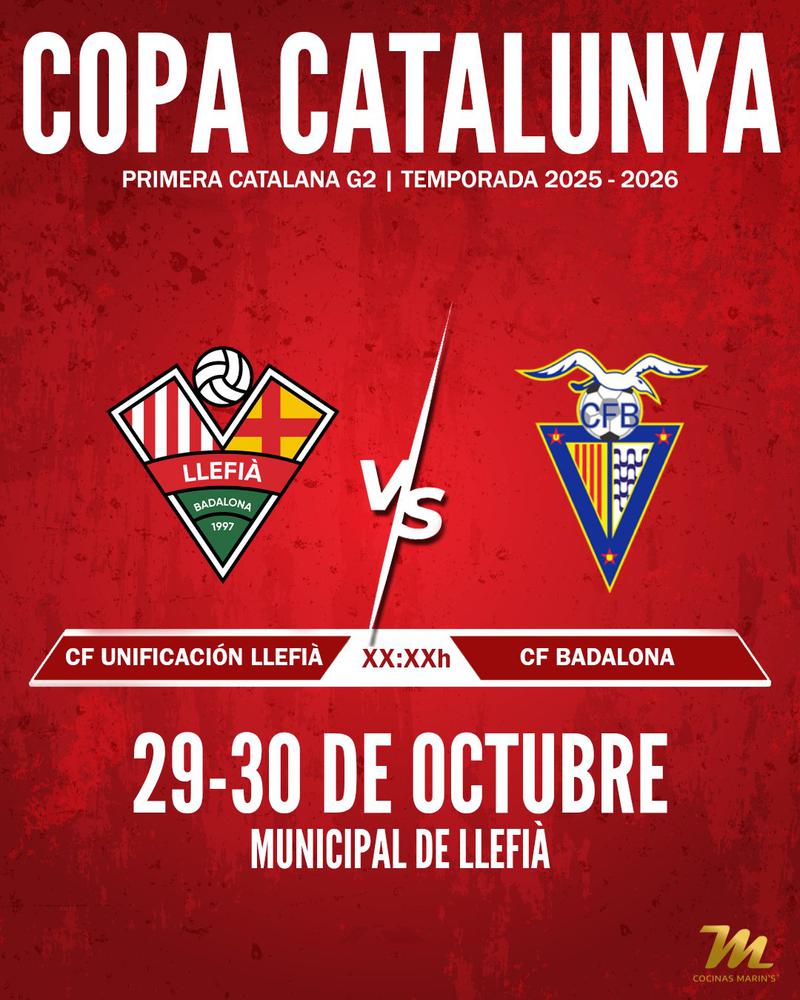 Derbi badaloní a la Copa Catalunya 