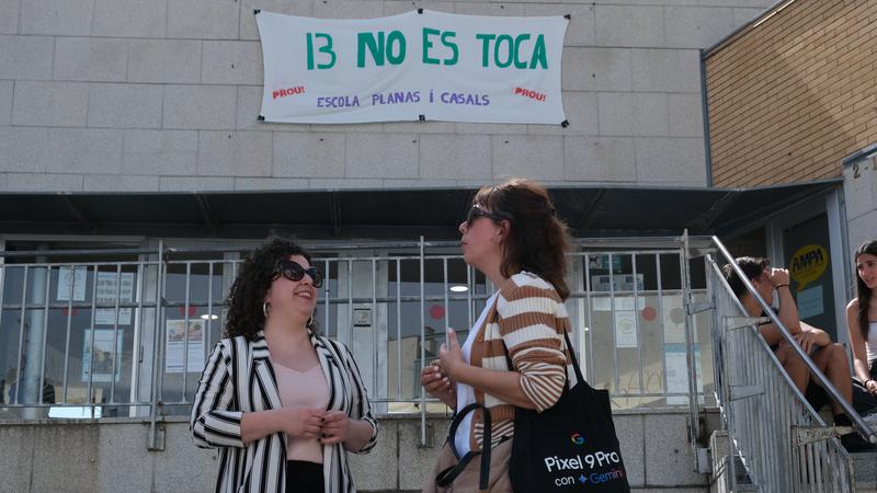 Famílies lamenten la supressió d'una línia d'I3 al Planas i Casals: 'És injust i incoherent'