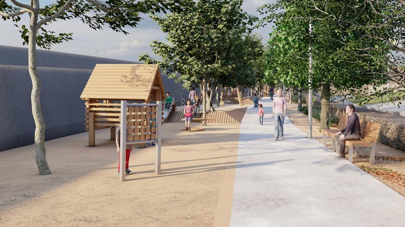 Riera de Canyadó comptarà amb un nou parc infantil inclusiu i accessible