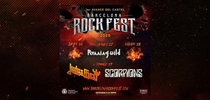 Scorpions i Judas Priest, noves incorporacions al Rock Fest 2025