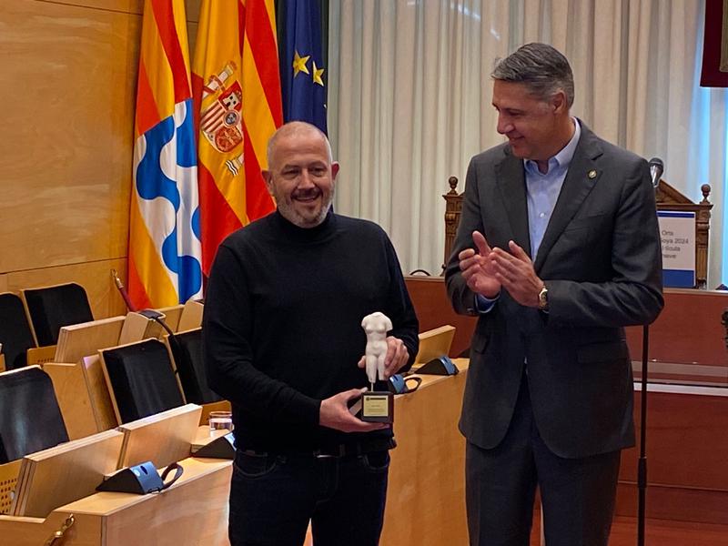 Badalona ret homenatge a Marc Orts, guanyador del Premi Goya a millor so per 'La Sociedad de la Nieve'
