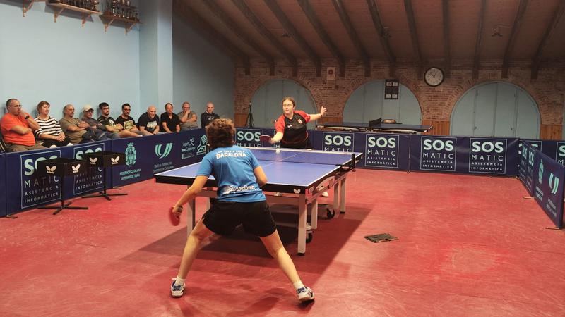 El CTT Badalona cau en un final vibrant contra l'UE Sant Cugat (3-4)