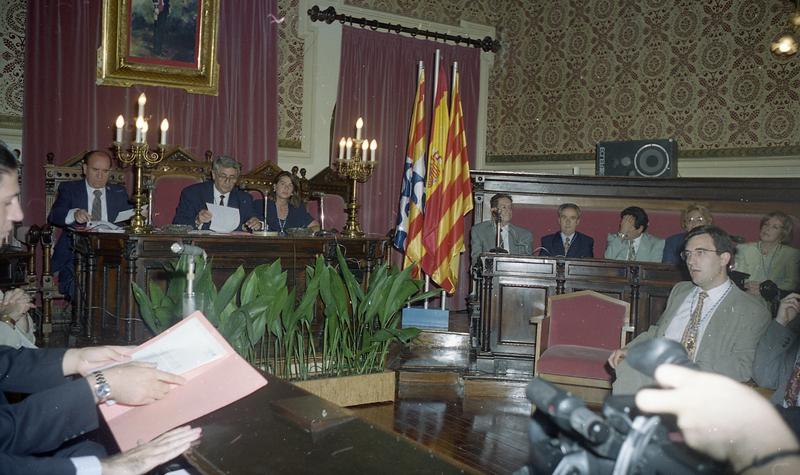 1995- Joan Blanch sala de plens Museu de Badalona