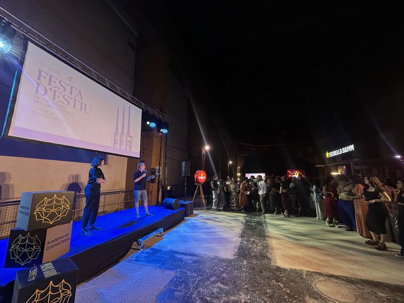 L'Acadèmia de Cinema Català a les Tres Xemeneies: festa amb xifra rècord de produccions catalanes el 2024