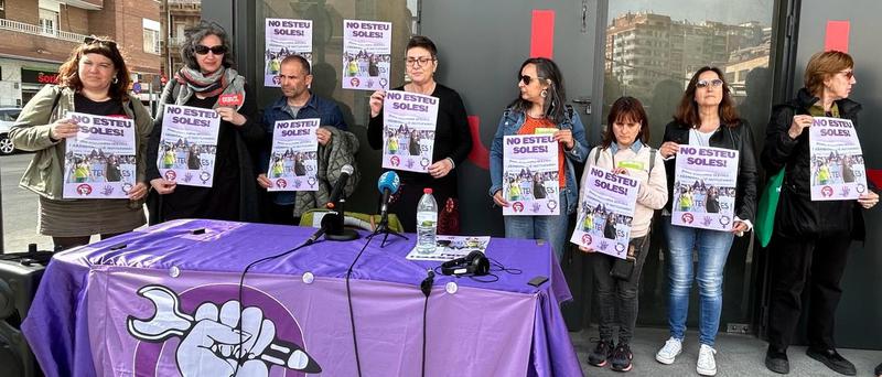 El moviment 'No esteu soles' denuncia abandonament institucional després d'un any de les agressions sexuals al CC Màgic