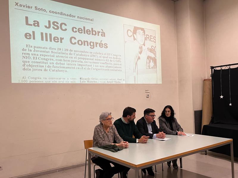 El PSC homenatja el polític badaloní Xavier Soto en el 30è aniversari de la seva mort