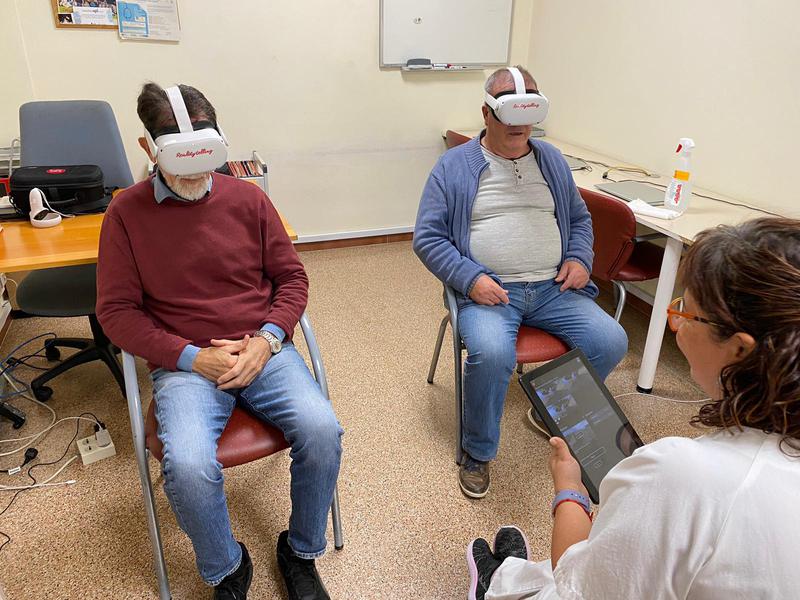 BSA engega un projecte amb realitat virtual per fomentar l'estimulació cognitiva al Centre Sociocsanitari del Carme