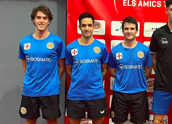 El Tenis Taula Badalona està davant d'un repte històric